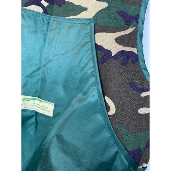 Vintage Game Winner Sportswear Camo Shooting Vest with Game Pouch XL 38-40 - Picture 4 of 16